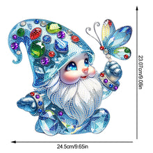 Load image into Gallery viewer, Acrylic Gnome Butterfly Diamond Painting Desktop Ornaments Bedroom Table Decor
