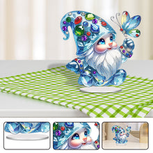 Load image into Gallery viewer, Acrylic Gnome Butterfly Diamond Painting Desktop Ornaments Bedroom Table Decor
