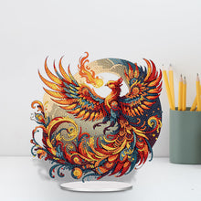 Load image into Gallery viewer, Acrylic Phoenix Diamond Painting Desktop Ornaments Bedroom Table Decor
