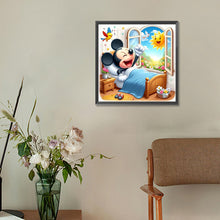 Load image into Gallery viewer, Diamond Painting - Full Round - Mickey just got up (30*30CM)
