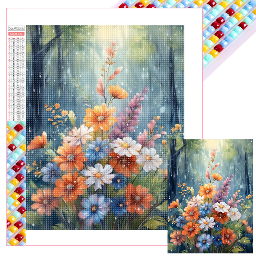 Diamond Painting - Full Square - Flowers (30*40CM)