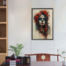 Load image into Gallery viewer, Diamond Painting - Full Square - Red skeleton girl (40*60CM)
