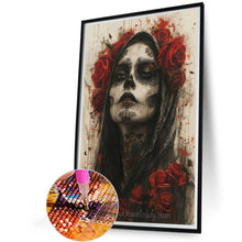 Load image into Gallery viewer, Diamond Painting - Full Square - Red skeleton girl (40*60CM)
