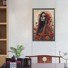 Load image into Gallery viewer, Diamond Painting - Full Square - Red skeleton girl (40*60CM)
