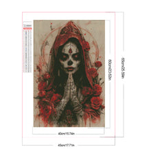 Load image into Gallery viewer, Diamond Painting - Full Square - Red skeleton girl (40*60CM)
