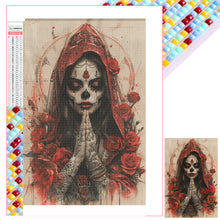 Load image into Gallery viewer, Diamond Painting - Full Square - Red skeleton girl (40*60CM)
