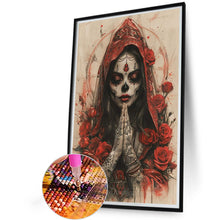 Load image into Gallery viewer, Diamond Painting - Full Square - Red skeleton girl (40*60CM)
