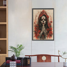 Load image into Gallery viewer, Diamond Painting - Full Square - Red skeleton girl (40*60CM)
