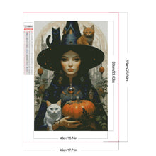 Load image into Gallery viewer, Diamond Painting - Full Square - Halloween witch (40*60CM)
