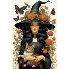 Load image into Gallery viewer, Diamond Painting - Full Square - Halloween witch (40*60CM)
