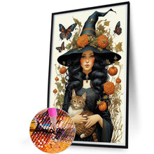 Load image into Gallery viewer, Diamond Painting - Full Square - Halloween witch (40*60CM)
