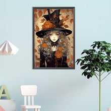 Load image into Gallery viewer, Diamond Painting - Full Square - Halloween witch (40*60CM)
