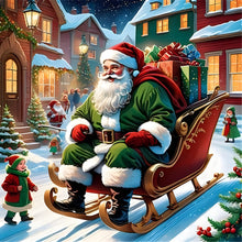 Load image into Gallery viewer, Diamond Painting - Full Round - Santa Claus (40*40CM)
