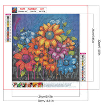 Load image into Gallery viewer, Diamond Painting - Full Round - Flowers in oil painting style (30*30CM)

