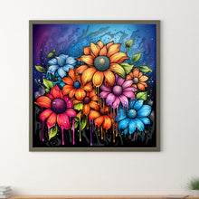 Load image into Gallery viewer, Diamond Painting - Full Round - Flowers in oil painting style (30*30CM)
