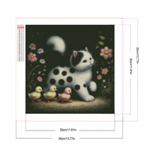 Load image into Gallery viewer, Diamond Painting - Full Square - Cat (30*30CM)
