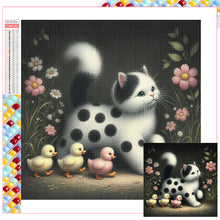 Load image into Gallery viewer, Diamond Painting - Full Square - Cat (30*30CM)
