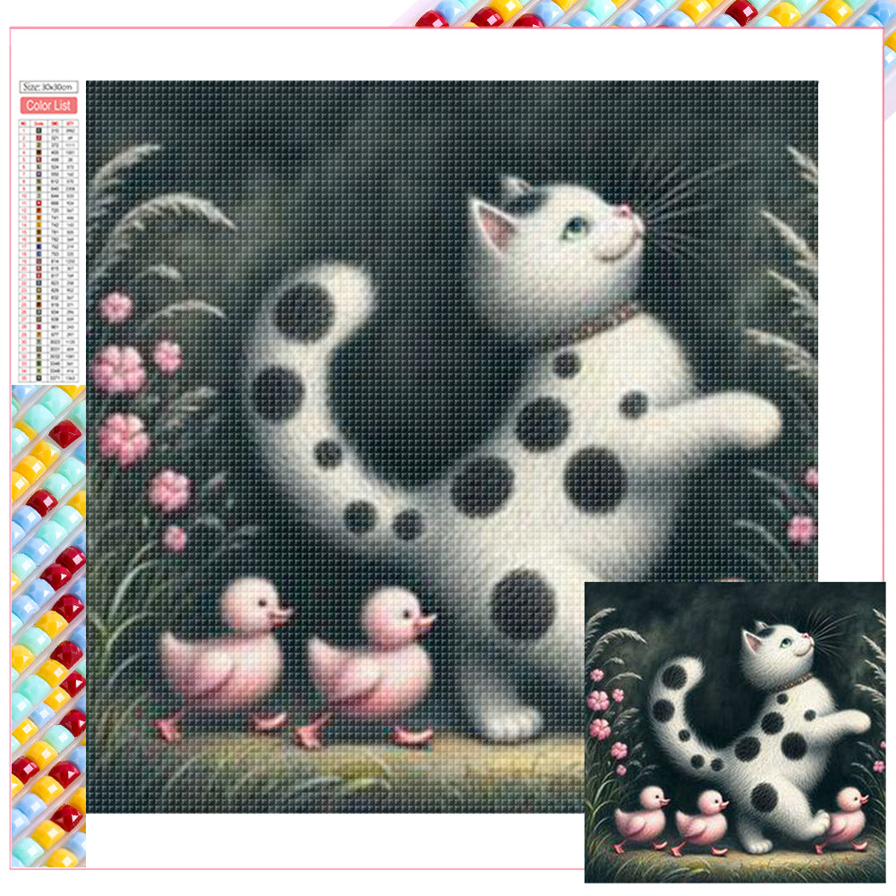 Diamond Painting - Full Square - Cat (30*30CM)