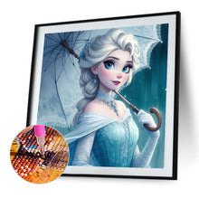 Load image into Gallery viewer, AB Diamond Painting - Full Round - Elsa holding an umbrella (40*40CM)
