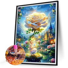 Load image into Gallery viewer, AB Diamond Painting - Full Round - Rose fairy girl (40*50CM)
