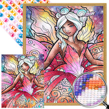 Load image into Gallery viewer, AB Diamond Painting - Full Round - Fairy girl (40*50CM)
