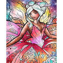 Load image into Gallery viewer, AB Diamond Painting - Full Round - Fairy girl (40*50CM)
