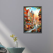 Load image into Gallery viewer, AB Diamond Painting - Full Round - English town (40*60CM)
