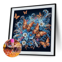 Load image into Gallery viewer, Diamond Painting - Partial Special Shaped - Butterfly (30*30CM)
