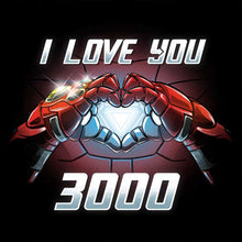 Load image into Gallery viewer, Diamond Painting - Full Round - Silhouette I love you 3000 Iron Man (40*40CM)
