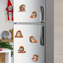Load image into Gallery viewer, 6Pcs Acrylic Special Shape Pumpkin Squirrel Diamond Painting Fridge Magnets
