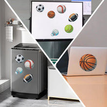 Load image into Gallery viewer, 6Pcs Acrylic Special Shape Ball Games Diamond Painting Fridge Magnets for Home
