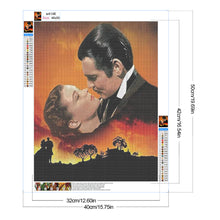 Load image into Gallery viewer, Diamond Painting - Full Round - Partners looking at each other affectionately (40*50CM)
