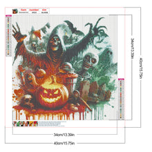 Load image into Gallery viewer, Diamond Painting - Full Round - Halloween horror night (40*40CM)
