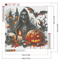 Load image into Gallery viewer, Diamond Painting - Full Round - Halloween horror night (40*40CM)
