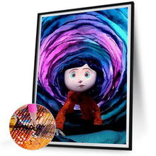 Load image into Gallery viewer, Diamond Painting - Full Round - Mysterious tunnel girl (30*40CM)
