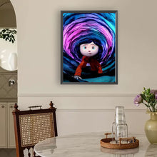 Load image into Gallery viewer, Diamond Painting - Full Round - Mysterious tunnel girl (30*40CM)
