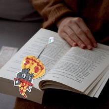 Load image into Gallery viewer, 2Pcs Special Shape Pumpkin 5D DIY Diamond Painting Bookmark for Reading Day Gift
