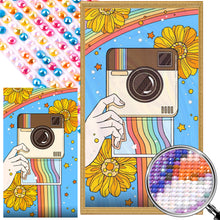 Load image into Gallery viewer, AB Diamond Painting - Full Round - Rainbow camera (40*70CM)
