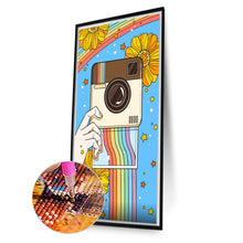 Load image into Gallery viewer, AB Diamond Painting - Full Round - Rainbow camera (40*70CM)
