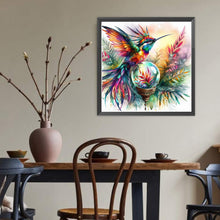 Load image into Gallery viewer, Diamond Painting - Full Round - Hummingbird (30*30CM)
