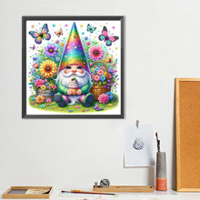 Load image into Gallery viewer, Diamond Painting - Full Round - Flower and grass ice cream cake gnome (40*40CM)
