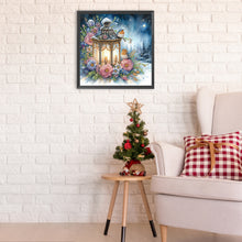 Load image into Gallery viewer, Diamond Painting - Partial Special Shaped - Snow lantern (30*30CM)
