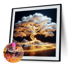 Load image into Gallery viewer, Diamond Painting - Full Round - Gold tree (30*30CM)
