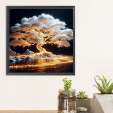 Load image into Gallery viewer, Diamond Painting - Full Round - Gold tree (30*30CM)
