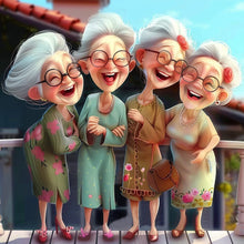 Load image into Gallery viewer, Diamond Painting - Full Round - Energetic grandma (40*40CM)
