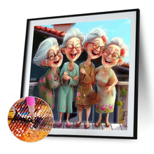 Load image into Gallery viewer, Diamond Painting - Full Round - Energetic grandma (40*40CM)
