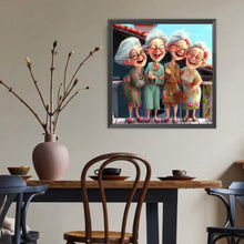 Load image into Gallery viewer, Diamond Painting - Full Round - Energetic grandma (40*40CM)
