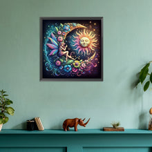 Load image into Gallery viewer, Diamond Painting - Full Round - Star and moon fairy (30*30CM)
