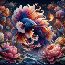Load image into Gallery viewer, Diamond Painting - Full Round - Smart fish (30*30CM)
