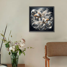 Load image into Gallery viewer, Diamond Painting - Full Round - Smart fish (30*30CM)
